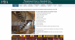 Desktop Screenshot of paramountiron.cc